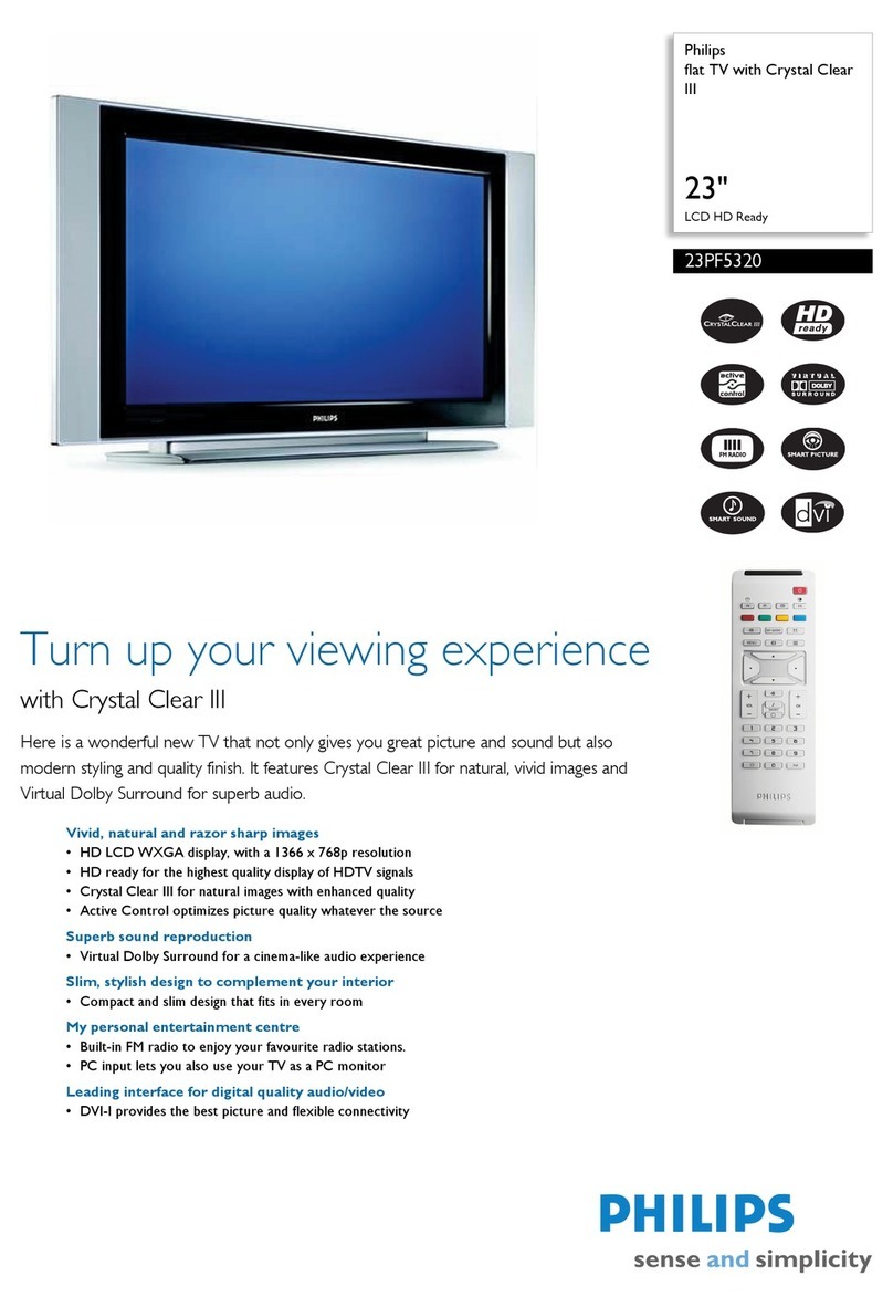 Philips 23PF5320 User manual