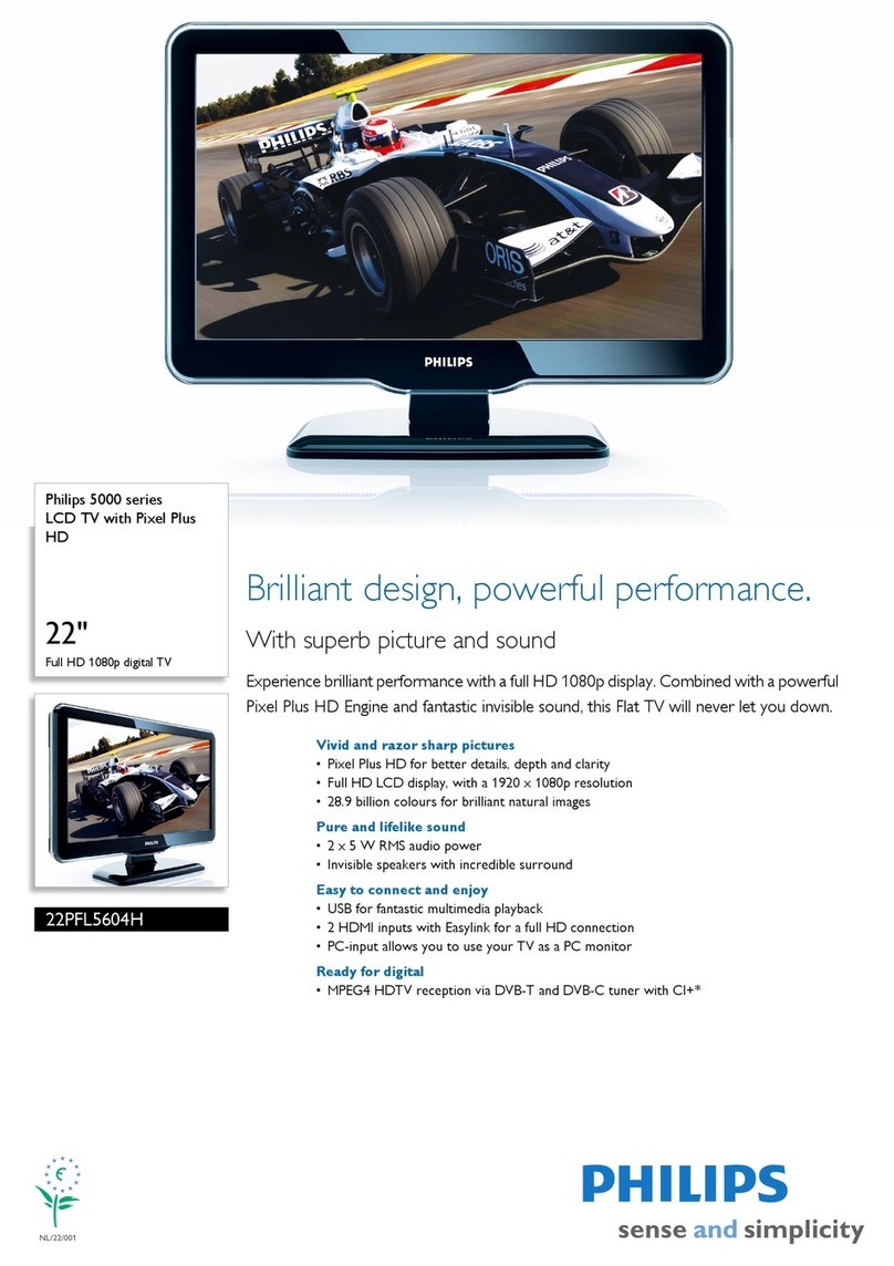 Philips 22PFL5604H brochure