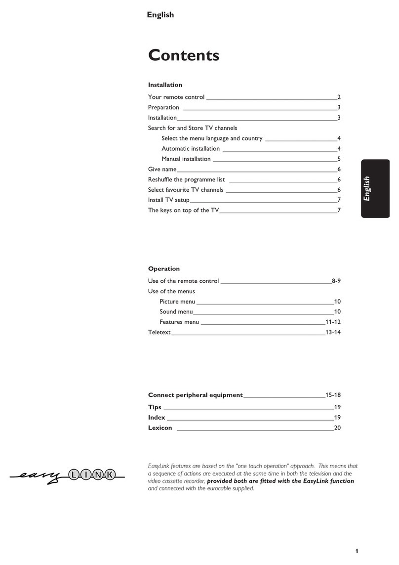 Philips 25PT8303 User manual