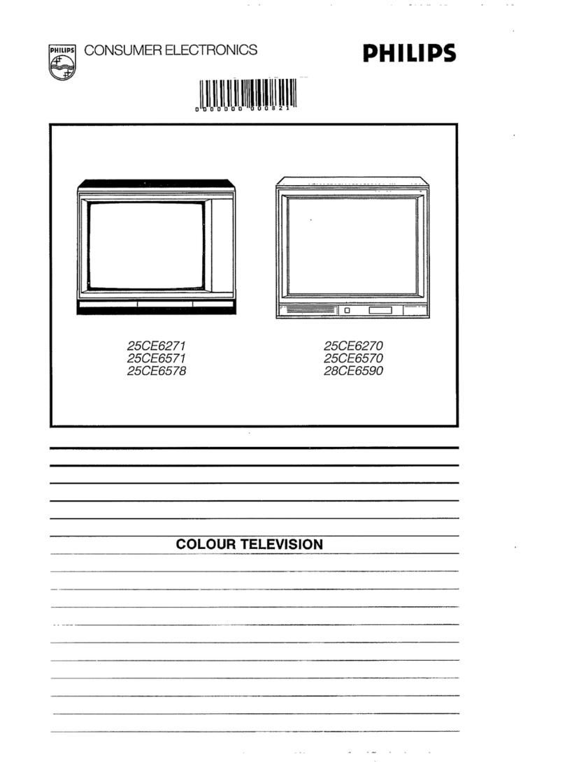 Philips 25CE6271 User manual