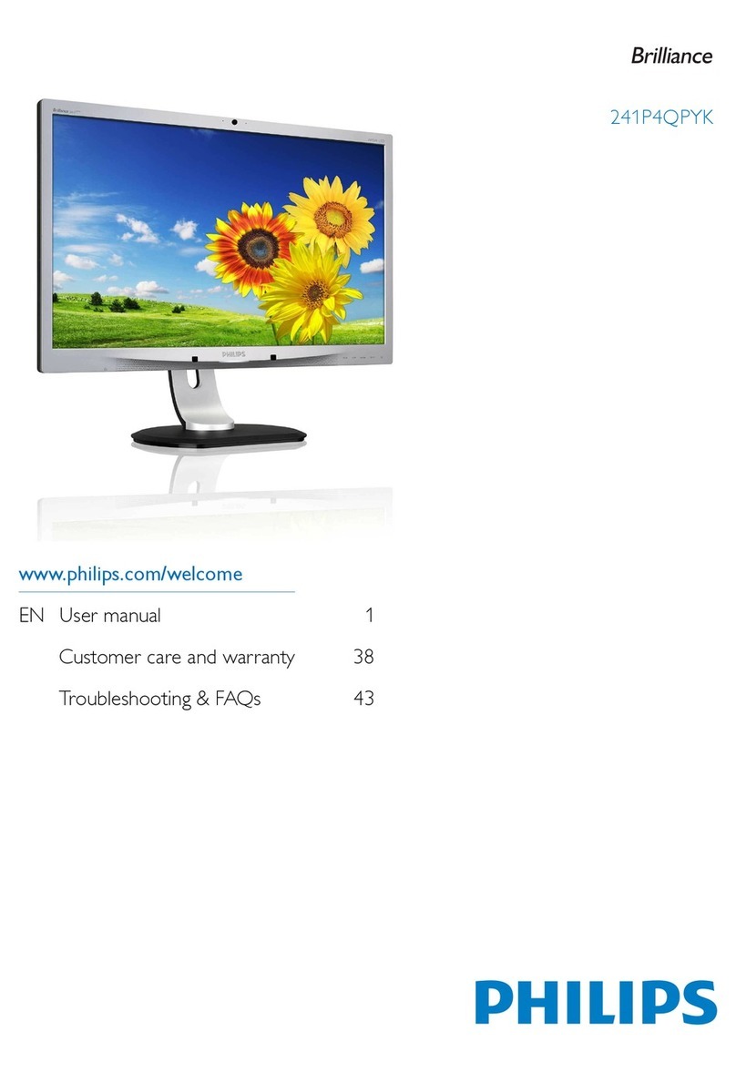 Philips 241P4QPYKEB User manual