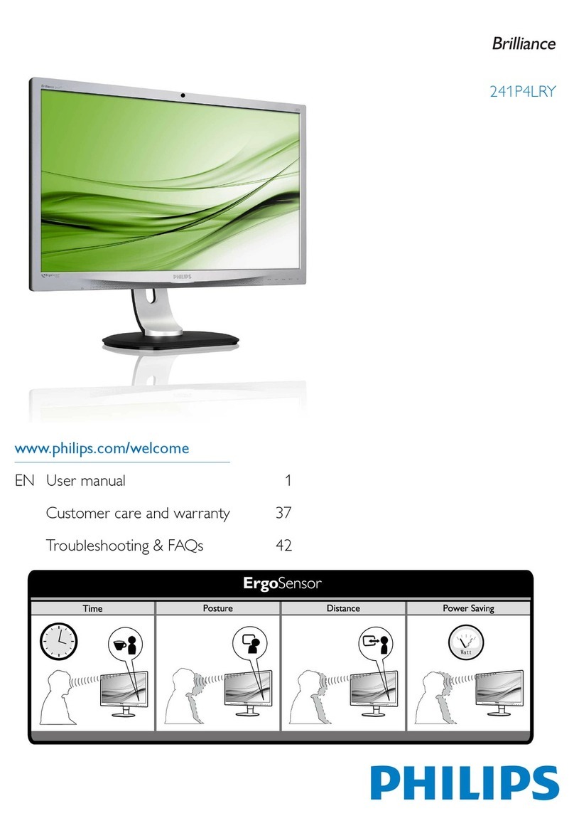 Philips 241P4LRYEB User manual Philips 241P4LRYEB User manual