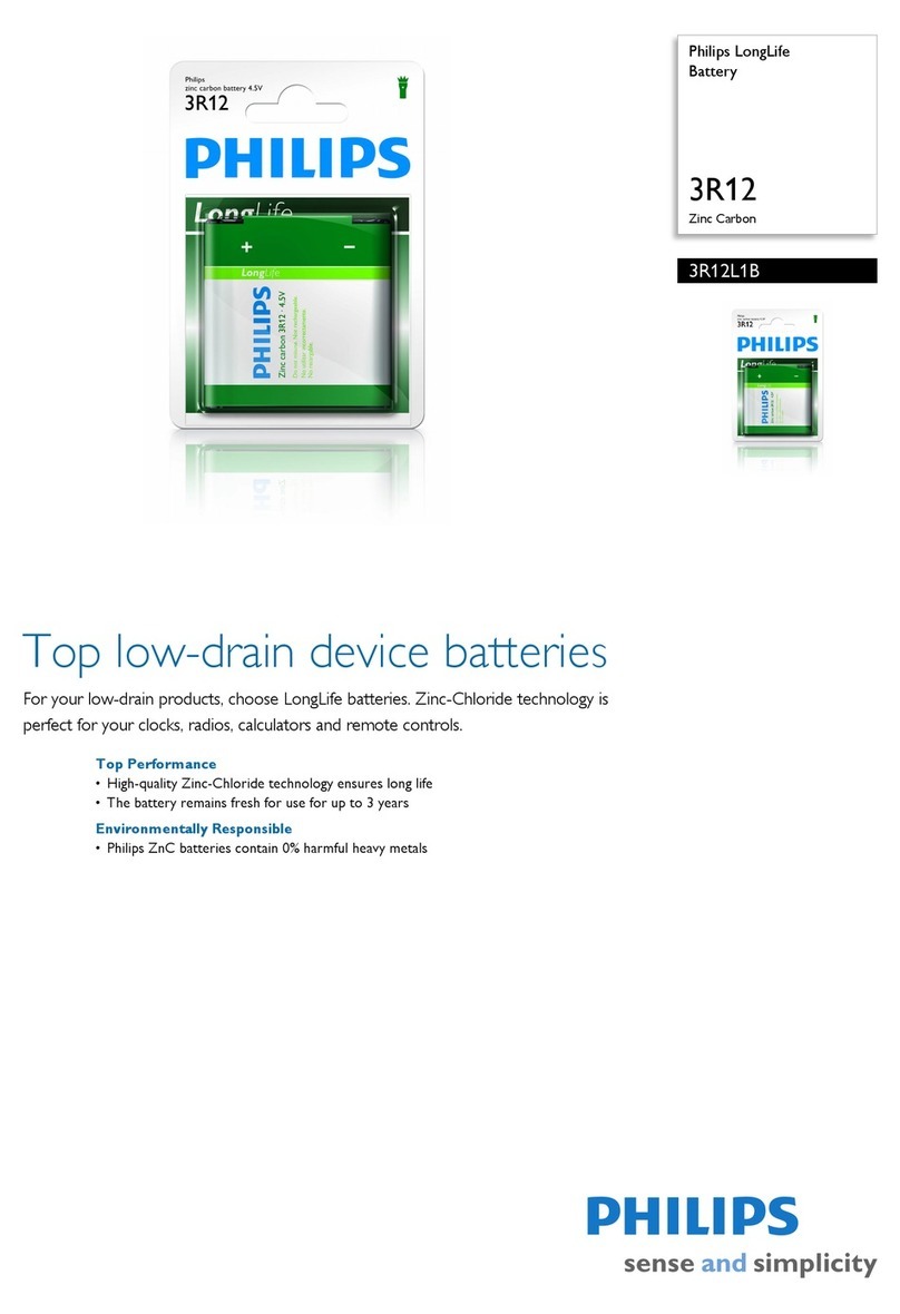 Philips LongLife 3R12L1B brochure