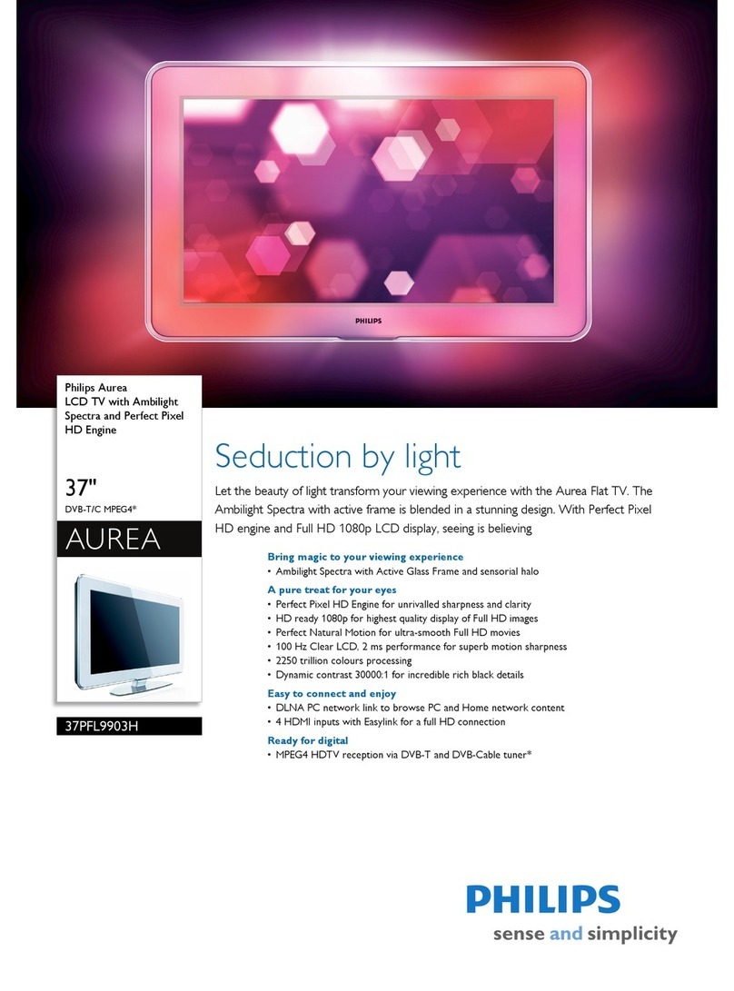 Philips 37PFL9903H User manual