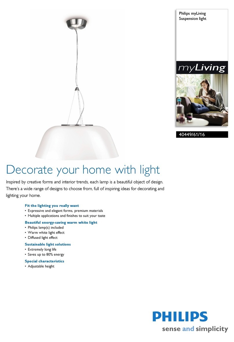 Philips myLiving 40449/61/16 Specification sheet Philips myLiving 40449/61/16 Specification sheet