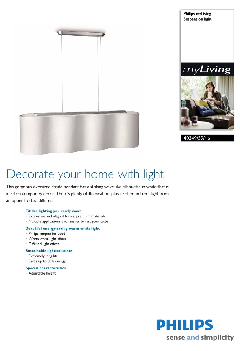 Philips myLiving 40349/59/16 Specification sheet Philips myLiving 40349/59/16 Specification sheet