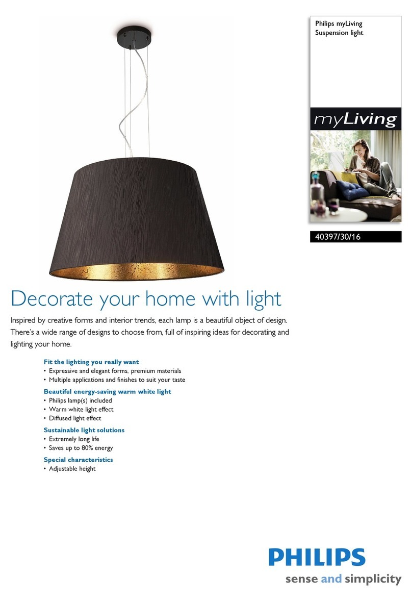 Philips myLiving 403973016 User manual