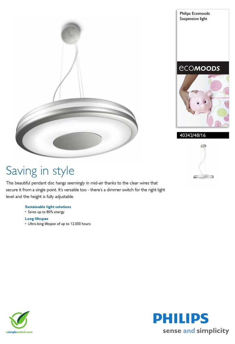 Philips ecoMOODS 40342/48/16 User manual