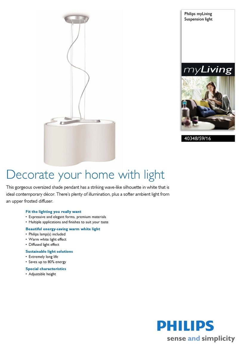 Philips myLiving 40348/59/16 User manual