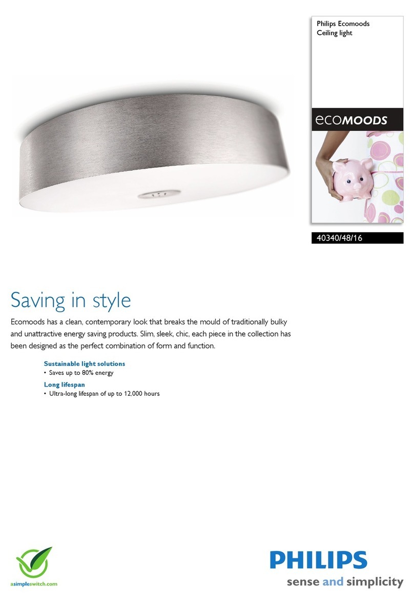 Philips ecomoods 40340/48/16 User manual Philips ecomoods 40340/48/16 User manual