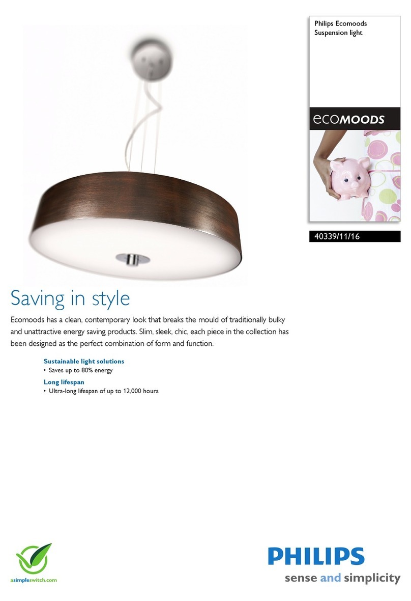 Philips Ecomoods 40339/11/16 User manual