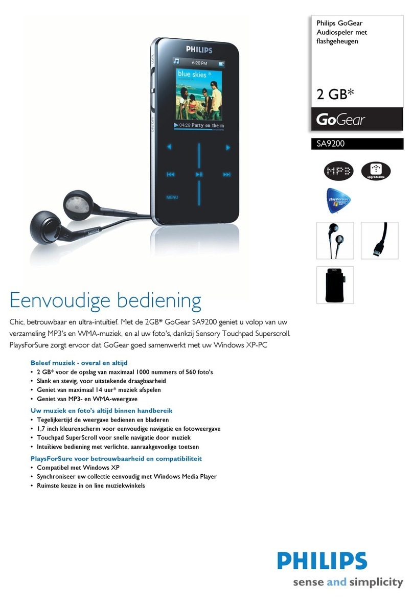 Philips Ecomoods 40233/31/16 Specifications