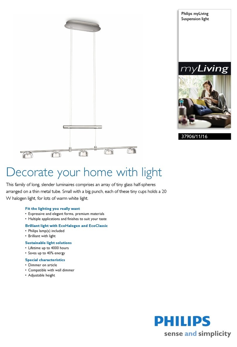 Philips myLiving 37906/11/16 Specification sheet