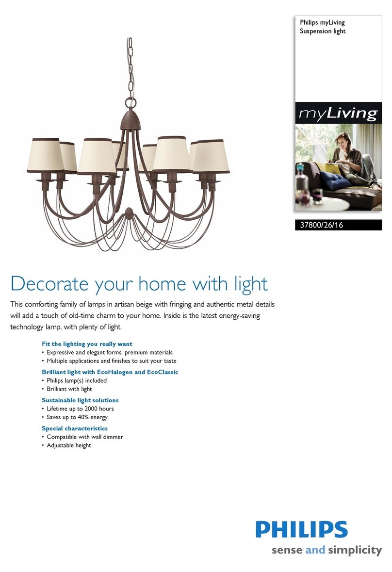 Philips myLiving 37800/26/16 User manual