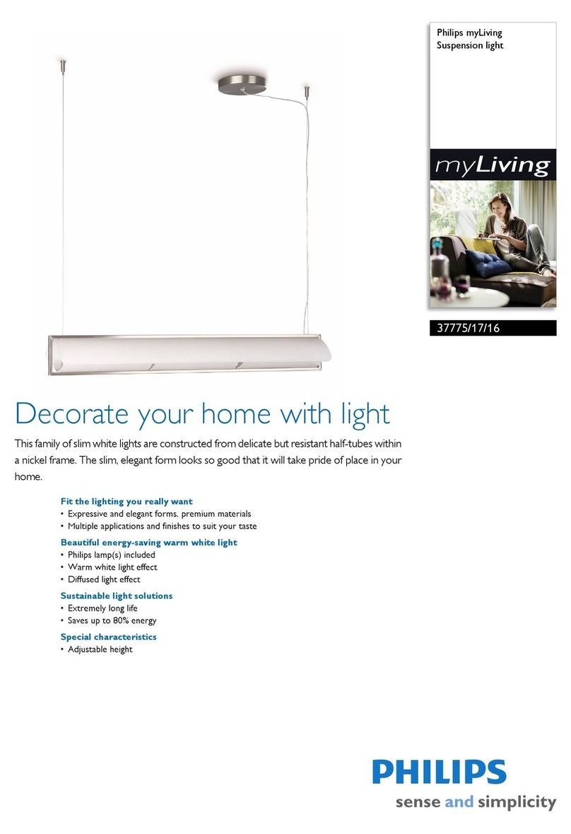 Philips myLiving 37775/17/16 Specification sheet
