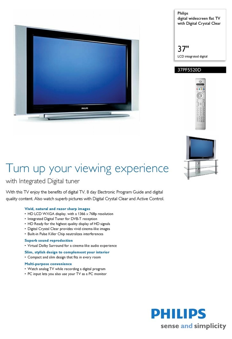 Philips 37PF5520D brochure