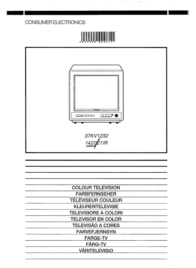 Philips 37KV1232/08B User manual