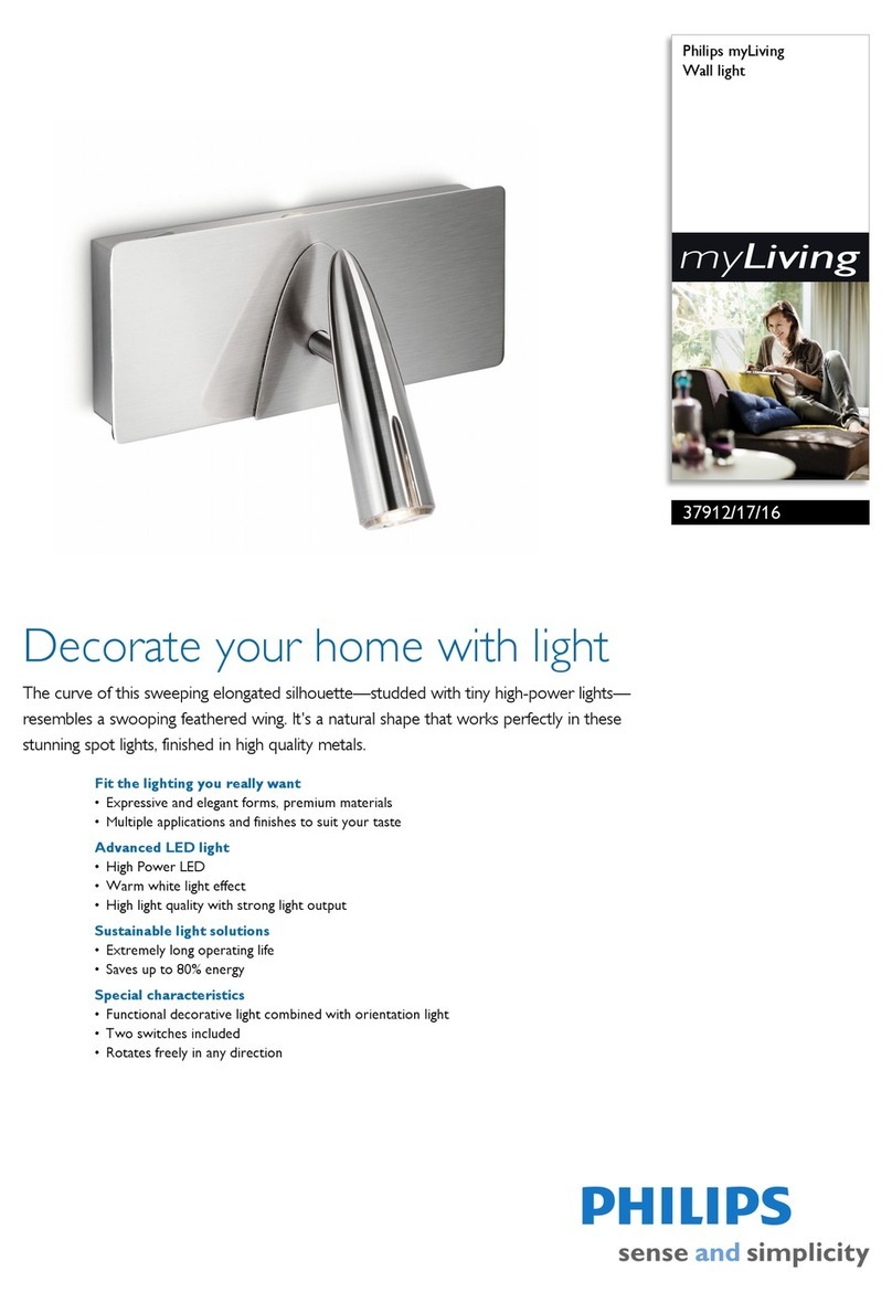 Philips myLiving 37912/17/16 User manual