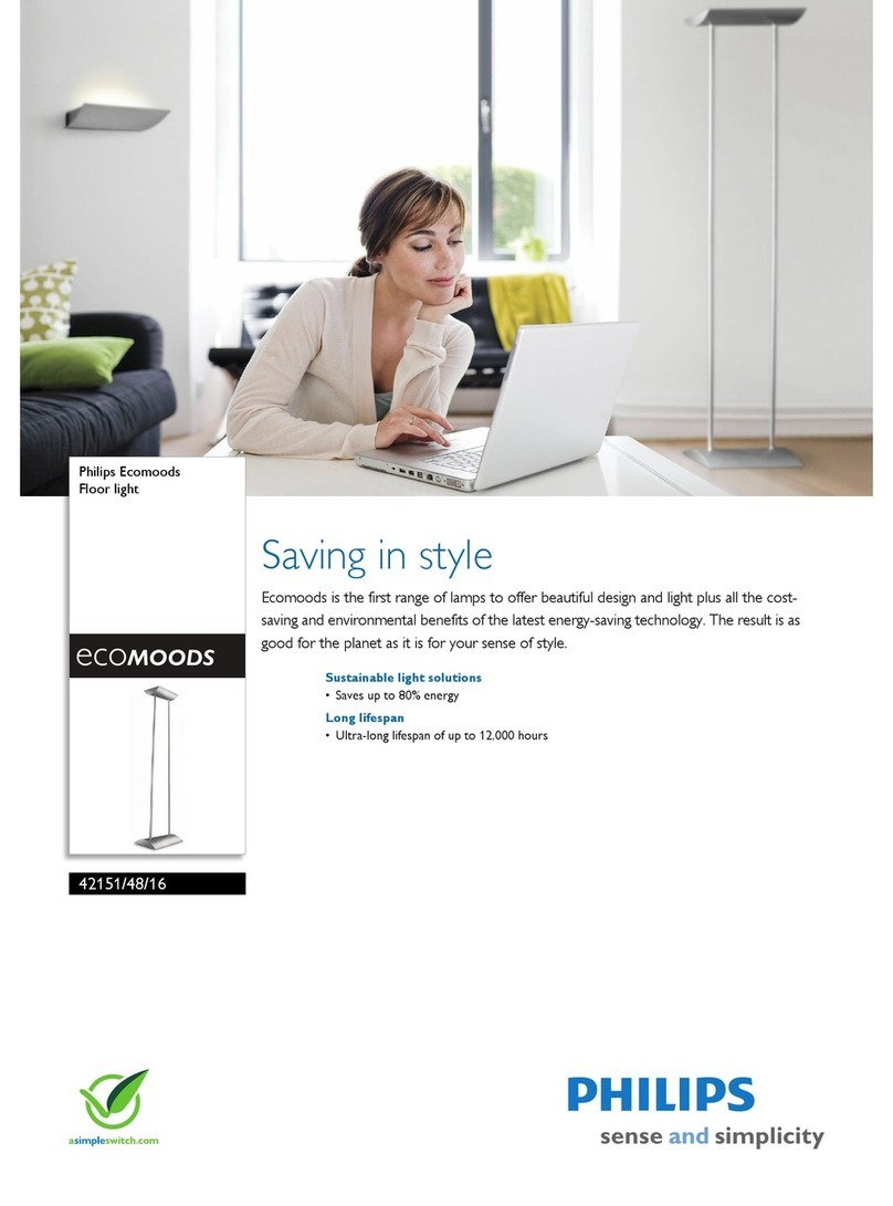 Philips Ecomoods 42151/48/16 User manual