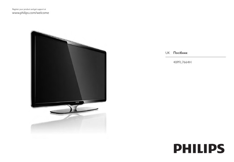 Philips 40PFL7664H User manual