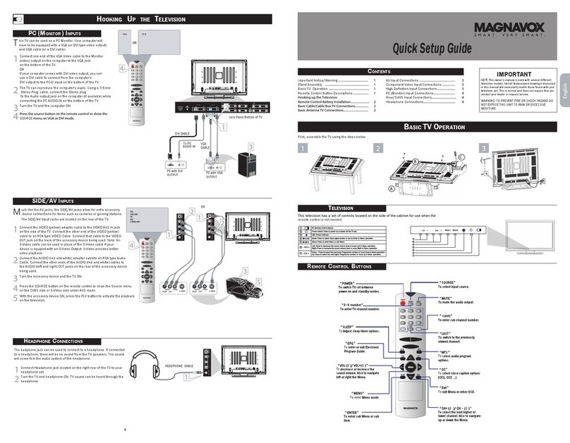 Magnavox 42MF130A - 42mf130a/37 User manual Magnavox 42MF130A - 42mf130a/37 User manual