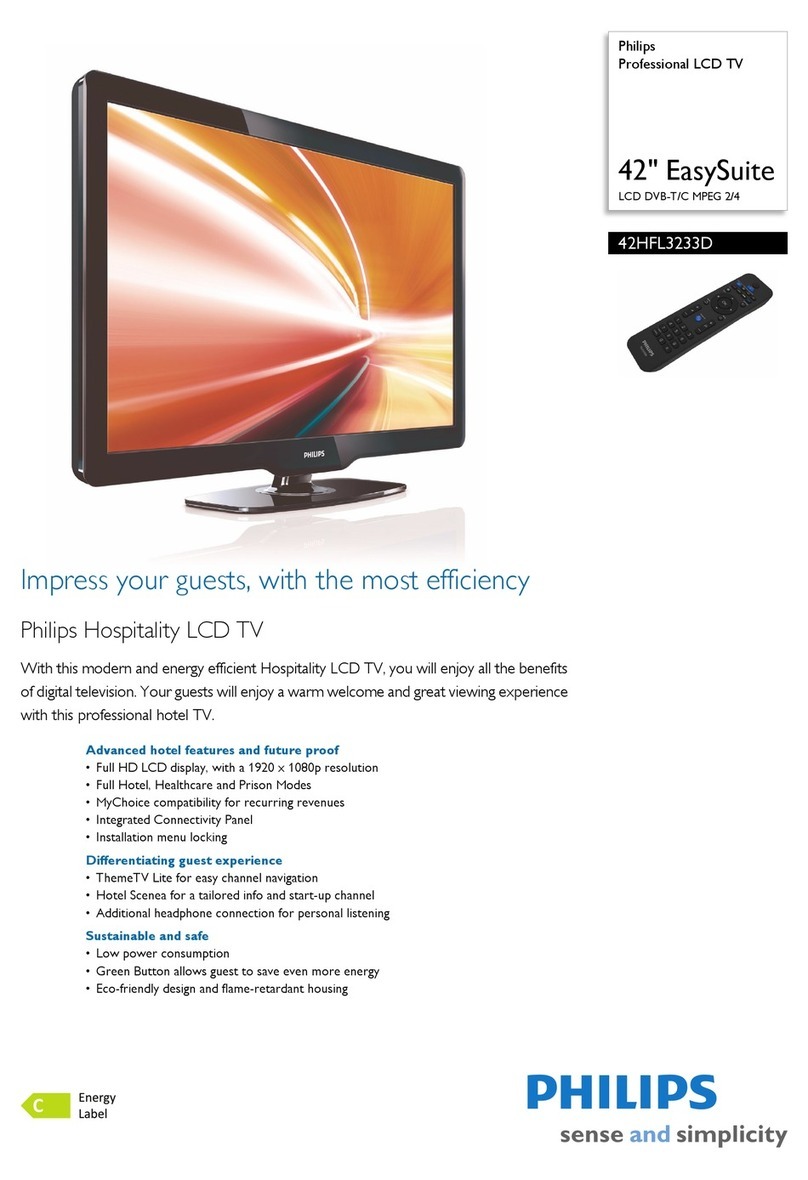 Philips 42HFL3233D User manual