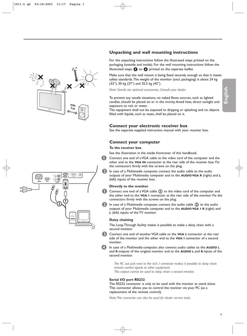 Philips 42FD9944-69S User manual