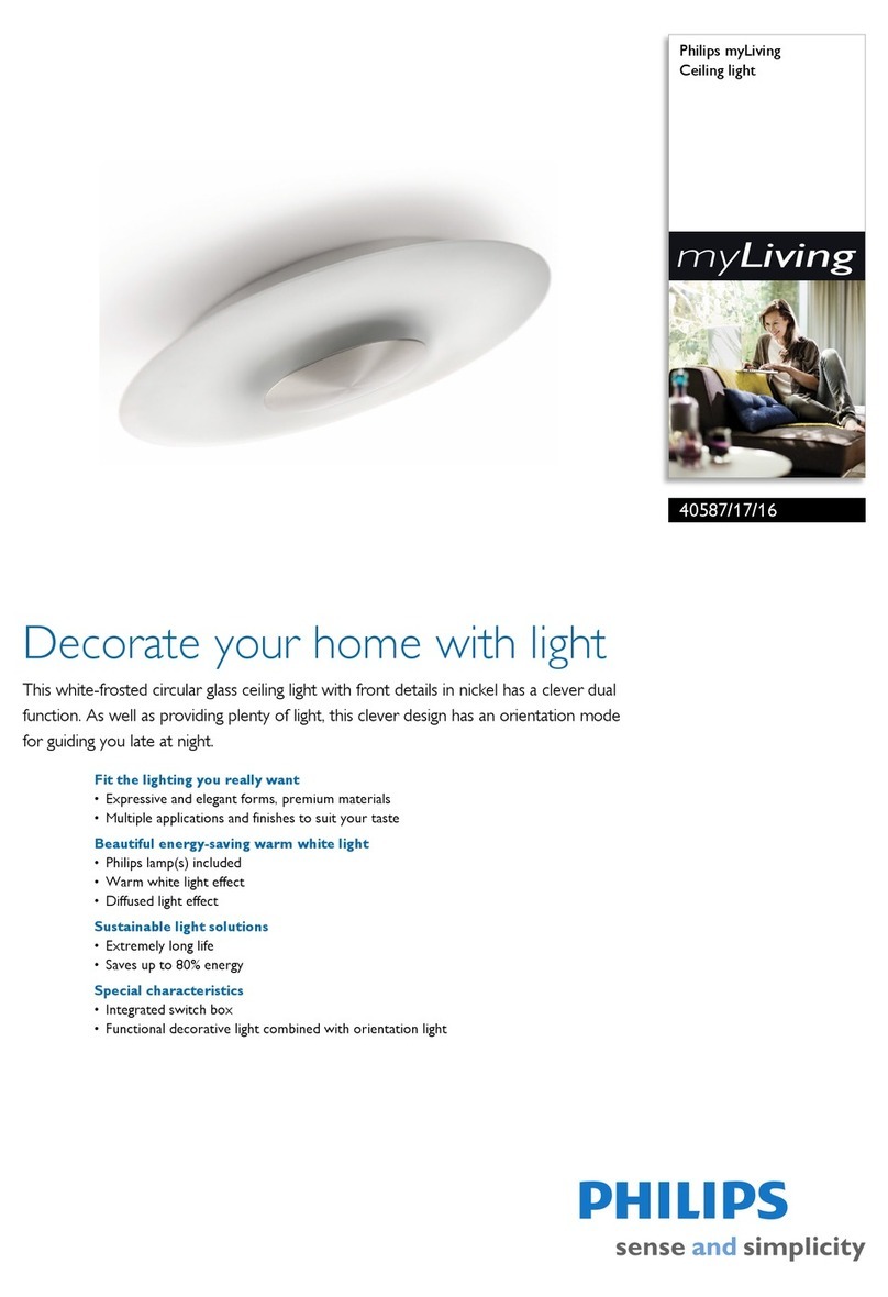 Philips myLiving 40587/17/16 User manual