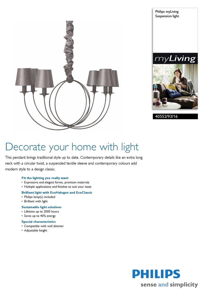 Philips myLiving 40552/93/16 User manual