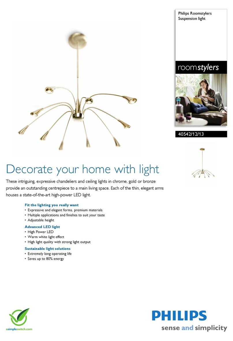 Philips Roomstylers 40542/12/13 Specifications
