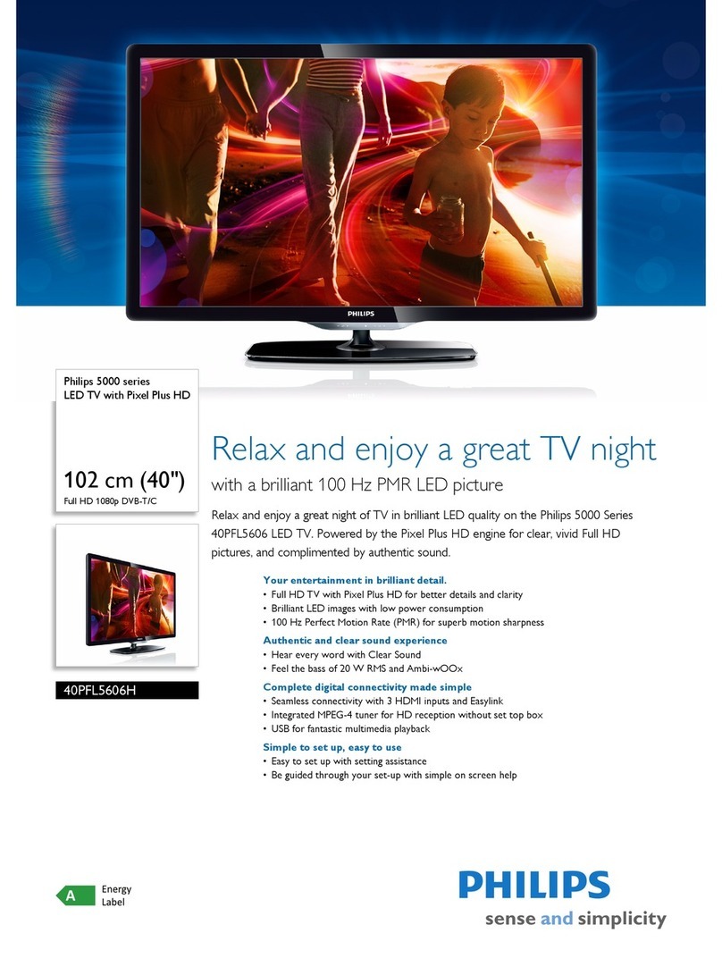 Philips 40PFL5606H User manual
