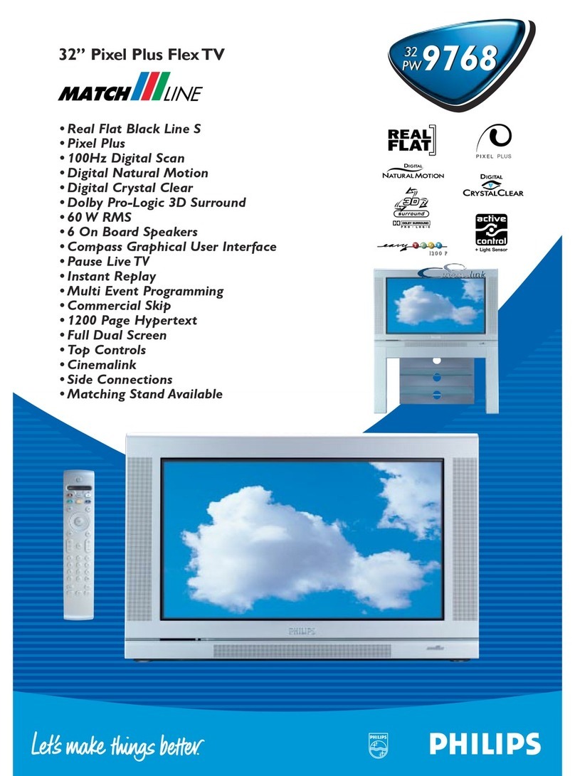 Philips Matchline 32PW9768 User manual