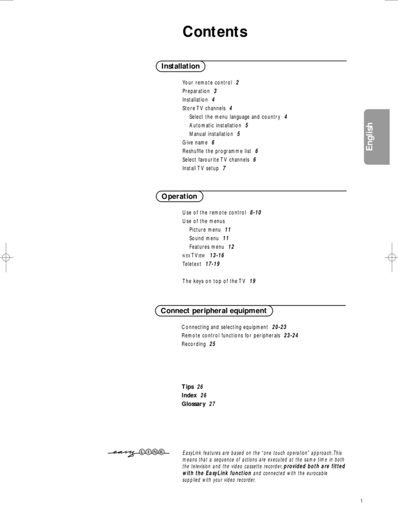Philips 32PW8806-79R User manual