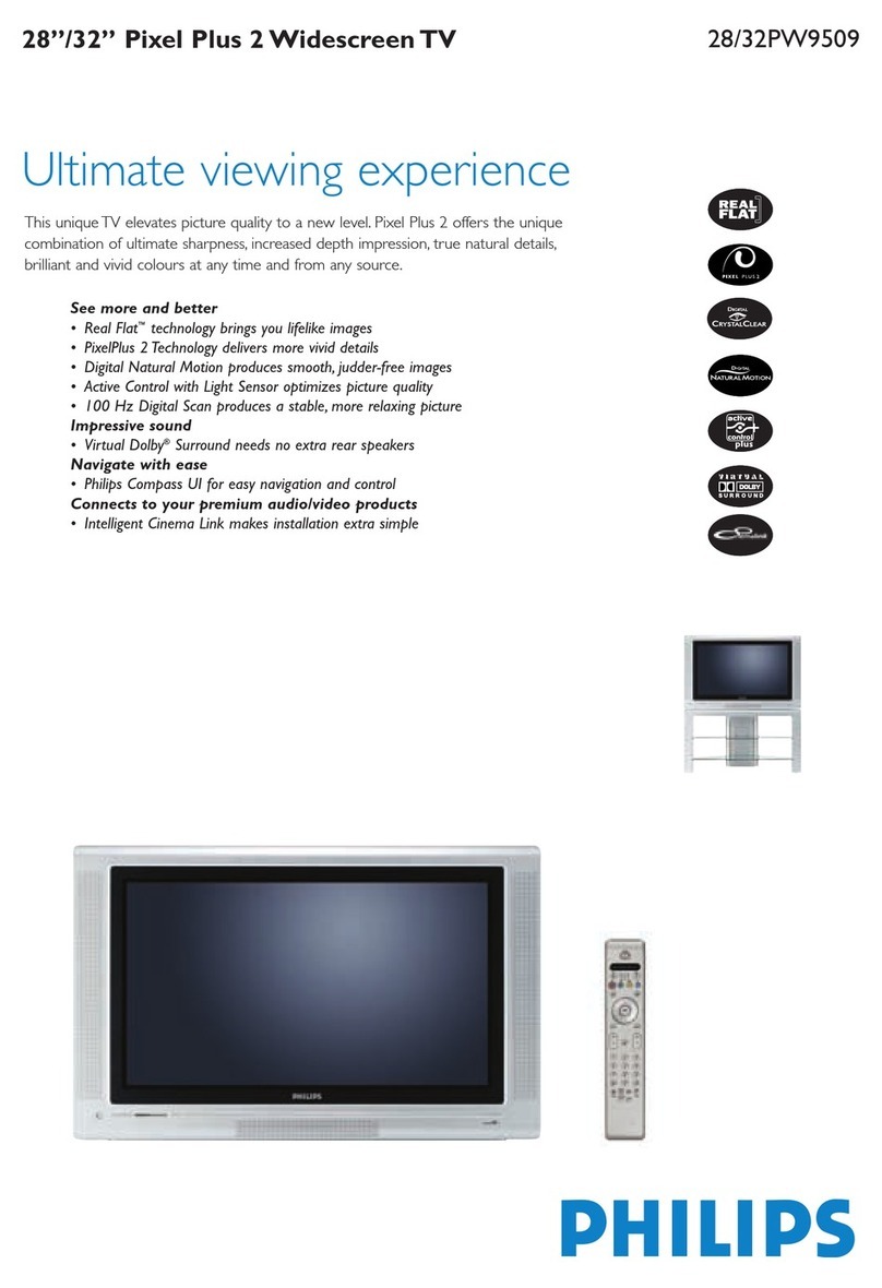 Philips 32PW9509 User manual