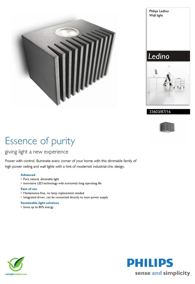 Philips Ledino 33603/87/16 Specifications