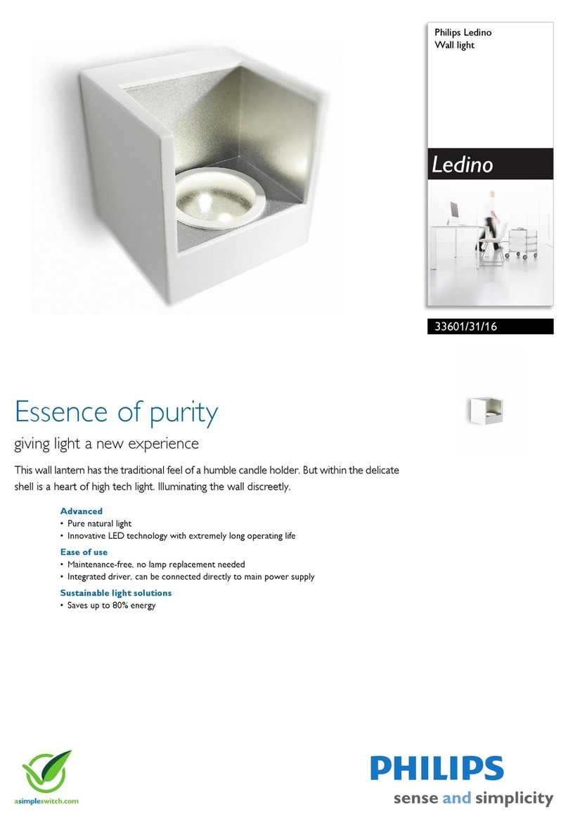 Philips Ledino 33601/31/16 Specifications