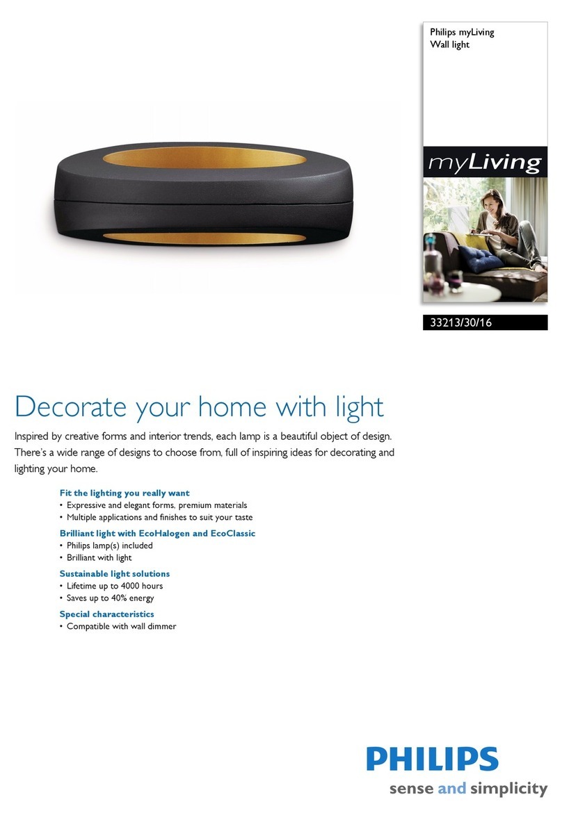 Philips myLiving 332133016 User manual Philips myLiving 332133016 User manual
