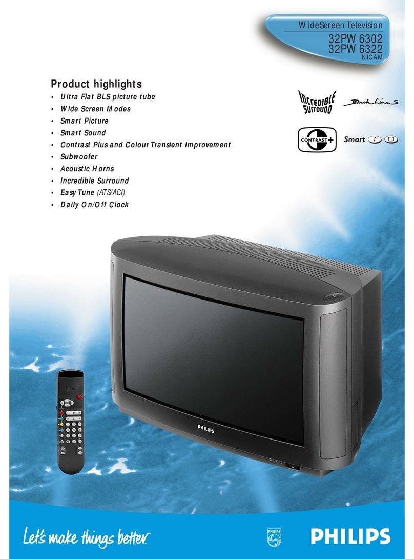 Philips 32PW6322 User manual Philips 32PW6322 User manual