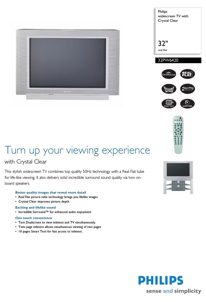 Philips 32PW6420 User manual