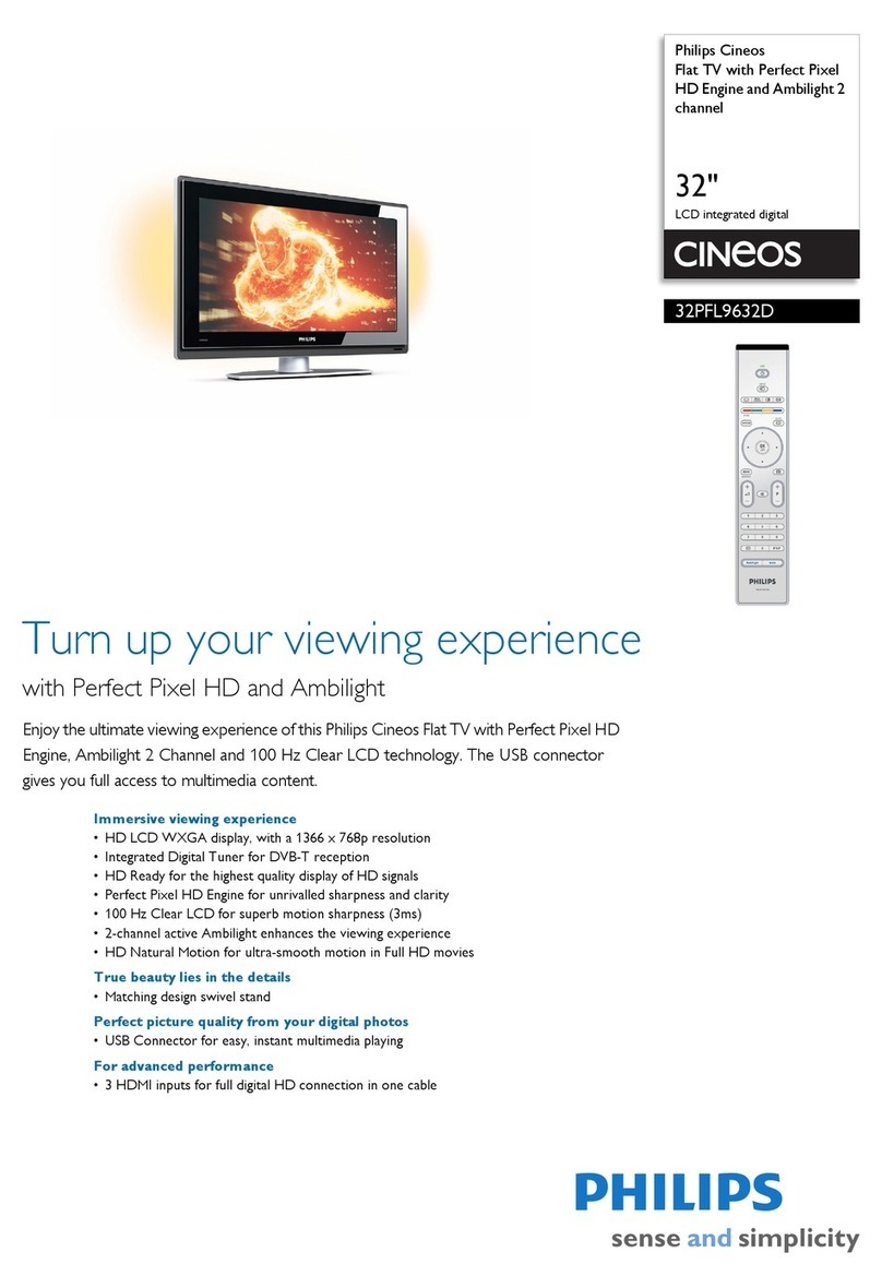 Philips 32PFL9632D brochure