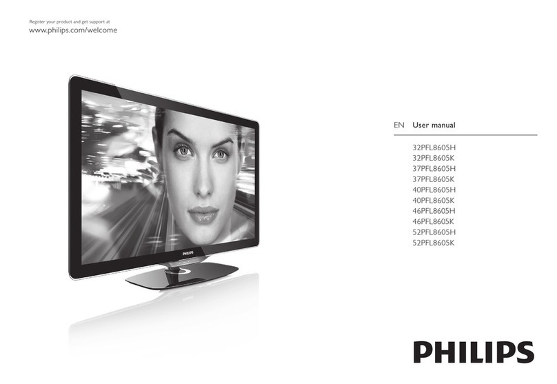 Philips 32PFL8605H User manual
