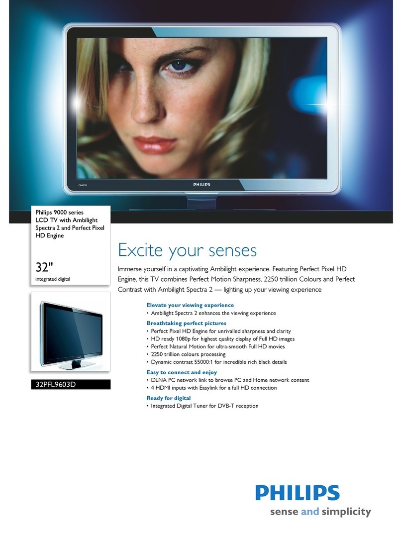 Philips 32PFL9603D - annexe 1 User manual