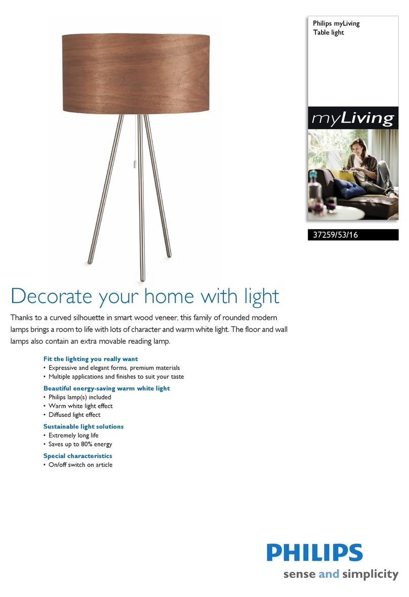 Philips myLiving 37259/53/16 User manual