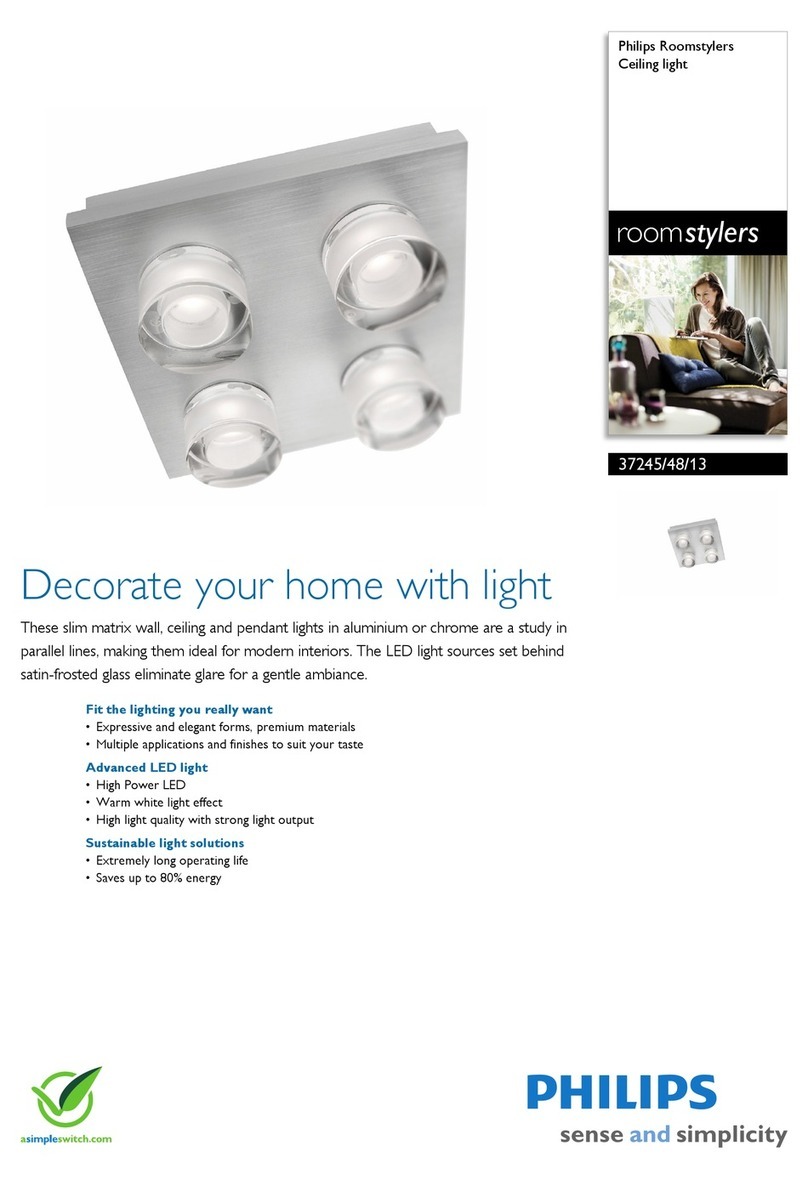 Philips Roomstylers 37245/48/13 Specifications