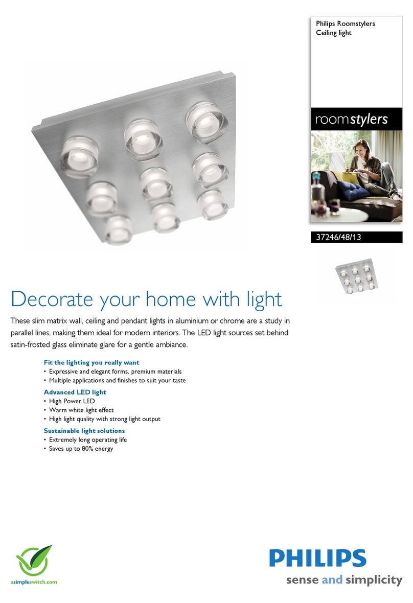 Philips Roomstylers 37246/48/13 Specifications