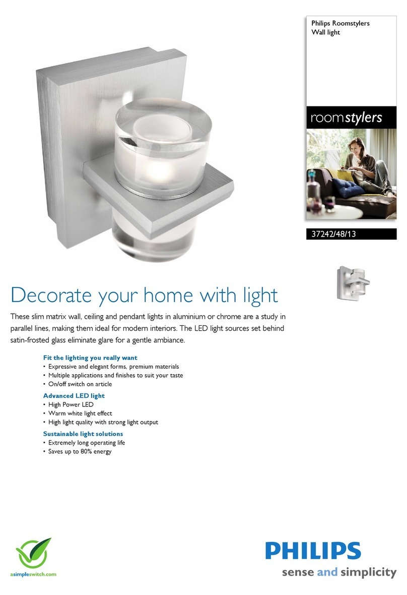 Philips Roomstylers 37242/48/13 Specifications