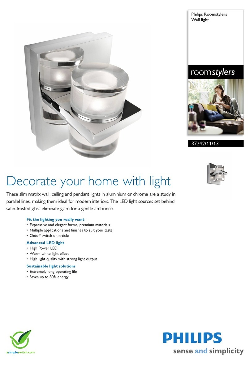 Philips roomstylers 37242/11/13 brochure