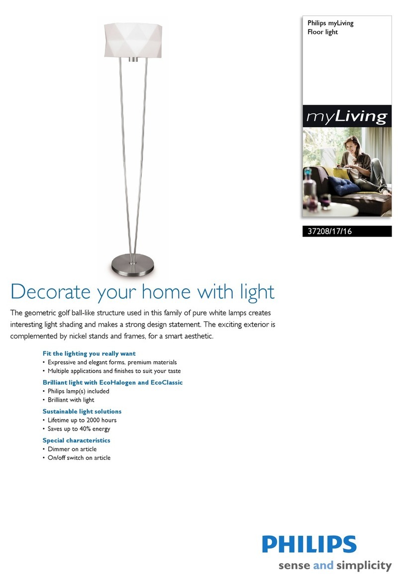 Philips myLiving 37208/17/16 User manual