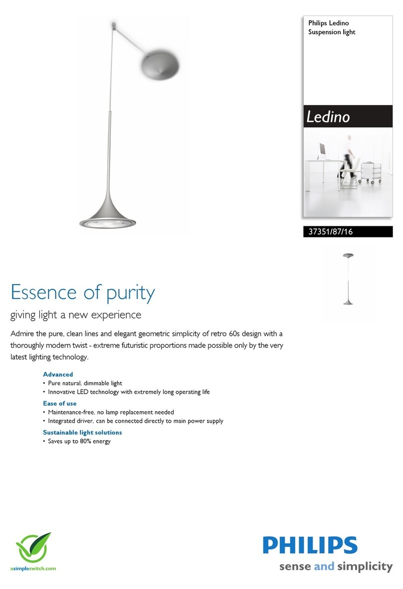 Philips Ledino 37351/87/16 Specifications