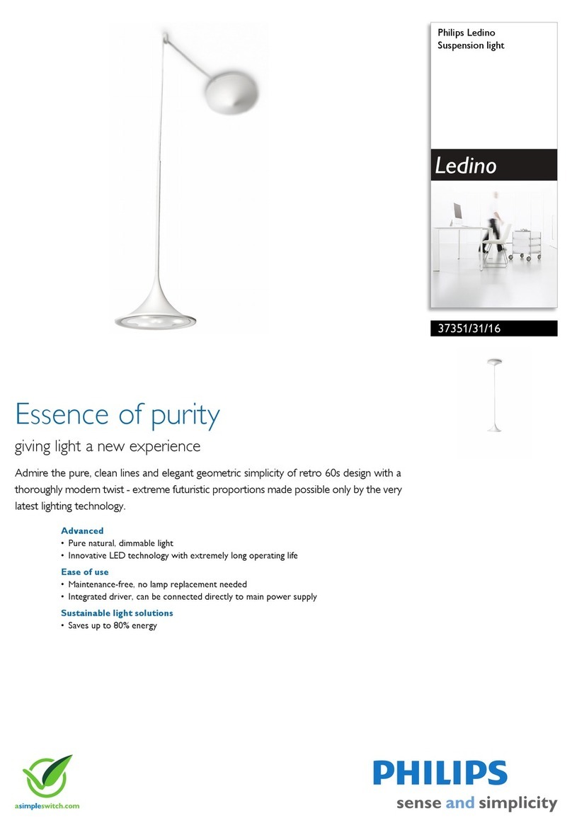 Philips Ledino 37351/31/16 User manual